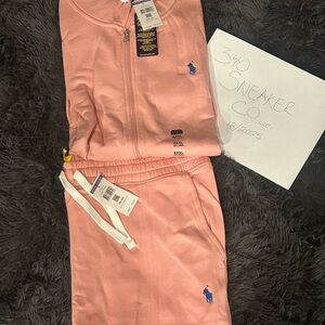 Polo by Ralph Lauren Pink Track Pants & Joggers